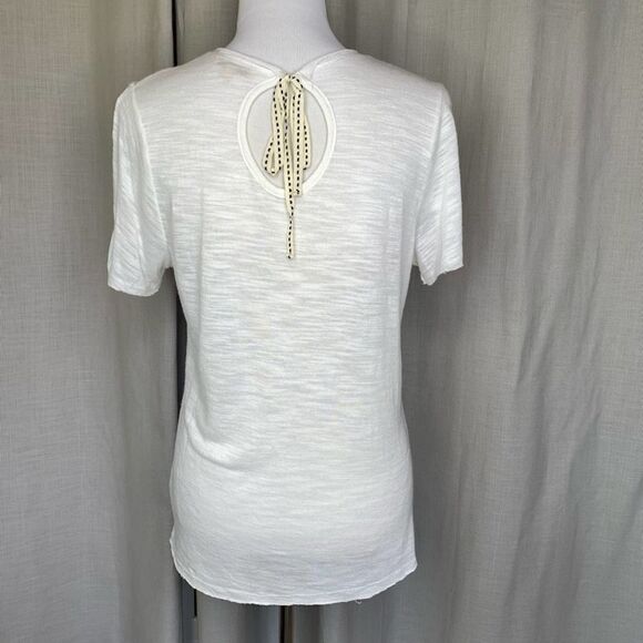 Democracy Cold Shoulder T-Shirt Size Medium - Picture 3 of 9